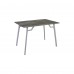 5-Piece Dining Table Set with 4 Chairs Modern Rustic Wood-Look Tabletop & Sturdy Steel Frame Kitchen Dining Room Breakfast Table Set for Small Spaces Gray Finish 5-Piece Dining Table Set with 4 Chairs Modern Rustic Wood-Look Tabletop & Sturdy Steel Frame Kitchen Dining Room Breakfast Table Set for Small Spaces Gray Finish